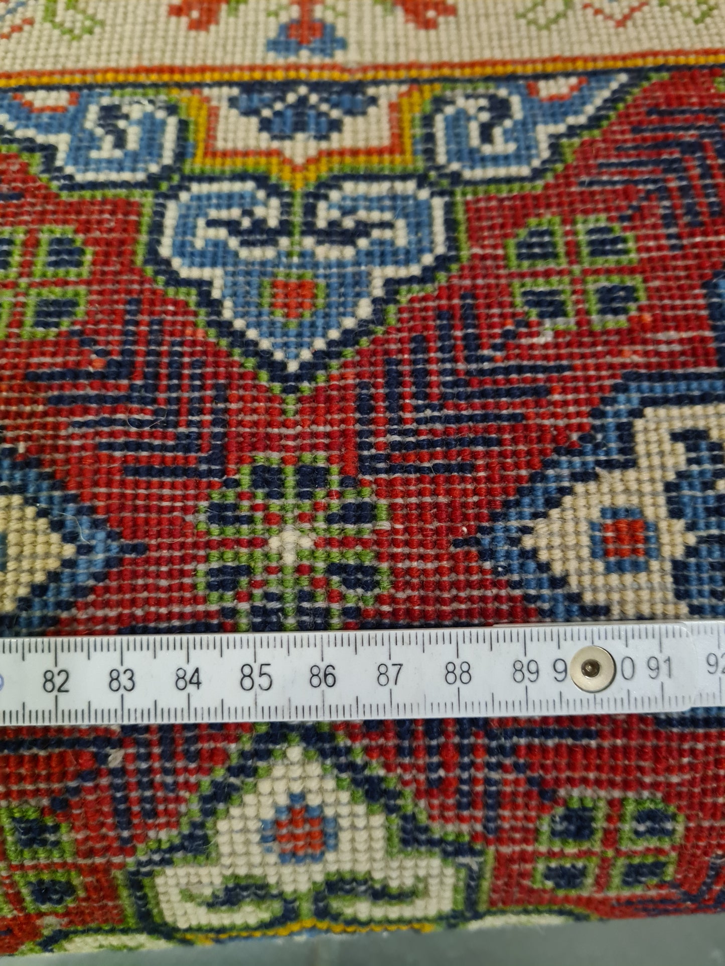 Perserteppich Orientteppich Handgeknüpfter Teppich Ghoum 103x63cm