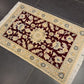 Perserteppich Orientteppich Handgeknüpfter Teppich Nain Seide 90x58cm