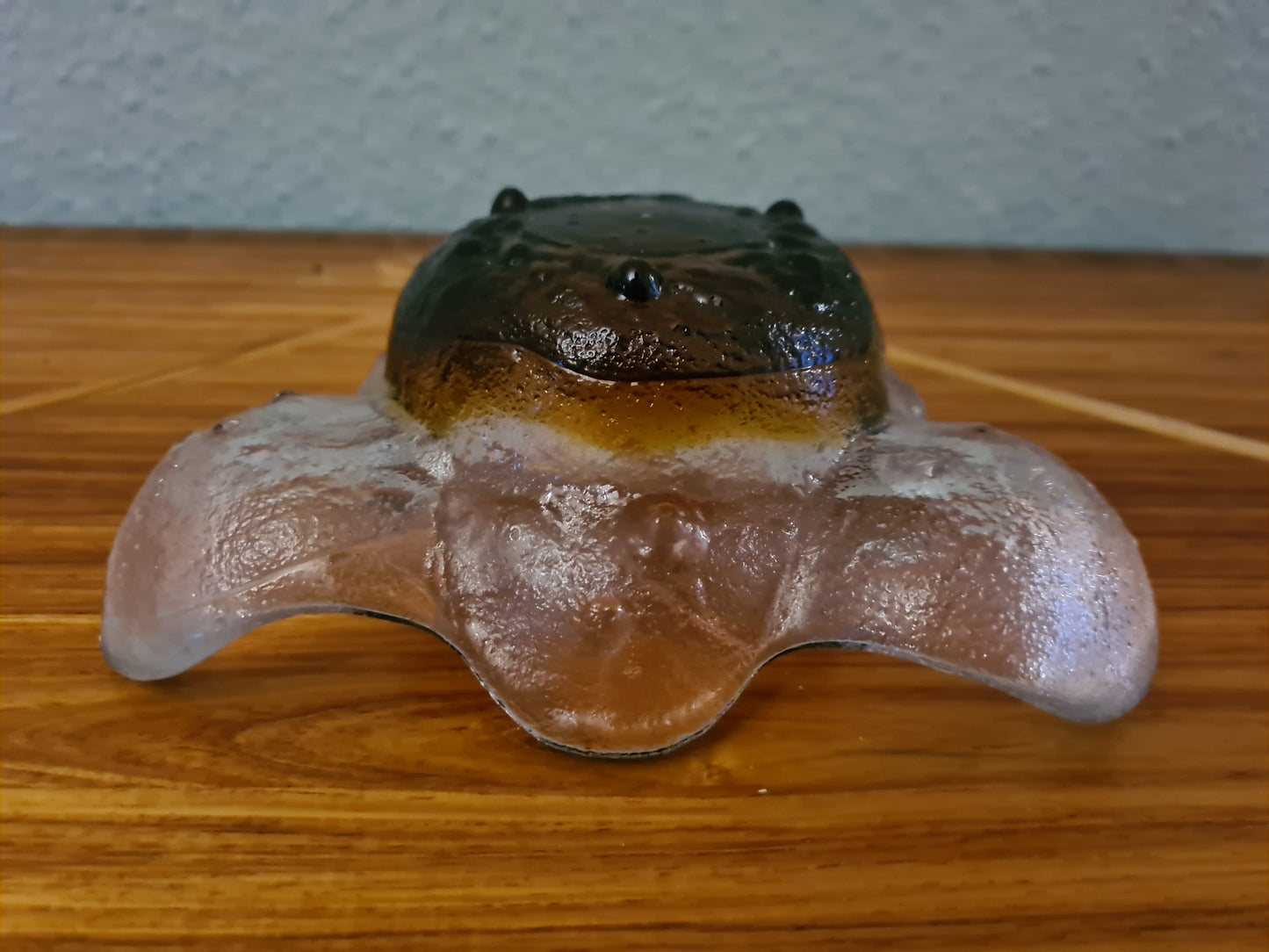 Mid Century Humppila Glasschale von Pertti Santalahti 17cm