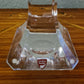 ORREFORS SWEDEN KRISTALLGLAS KERZENHALTER Signiert 20cm