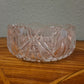 Obstschale Anbietschale Antik Glas Sternschliff Kristallglas 20cm