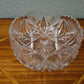 Obstschale Anbietschale Antik Glas Sternschliff Kristallglas 20cm
