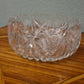 Obstschale Anbietschale Antik Glas Sternschliff Kristallglas 20cm