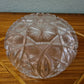 Obstschale Anbietschale Antik Glas Sternschliff Kristallglas 20cm