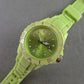 Sportliche Cont Quarz Uhr in Limettengrün – Auffälliges Design für Trendsetter