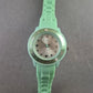 Mintgrüne Kinder Quarz Uhr – Sternen Design & 5 BAR Wasserschutz