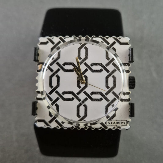Kreative S.T.A.M.P.S Damenarmbanduhr – Modernes Musterdesign
