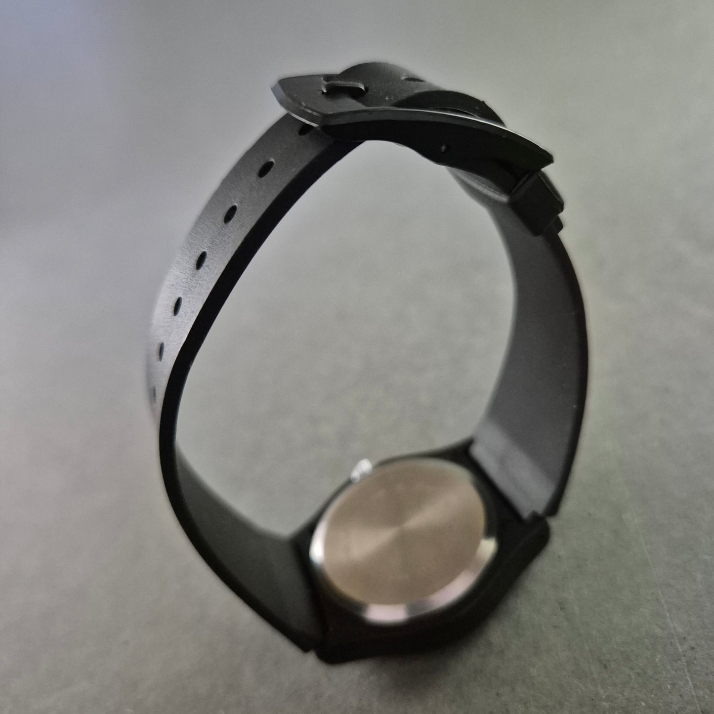 Schwarze Beckum Souvenir-Uhr – Liebhaber-Stück mit Stadtwappen