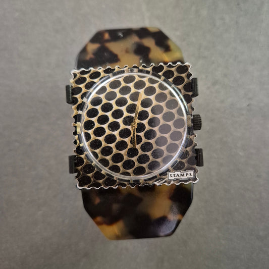 S.T.A.M.P.S Damenarmbanduhr – Wildes Design im Animal-Style