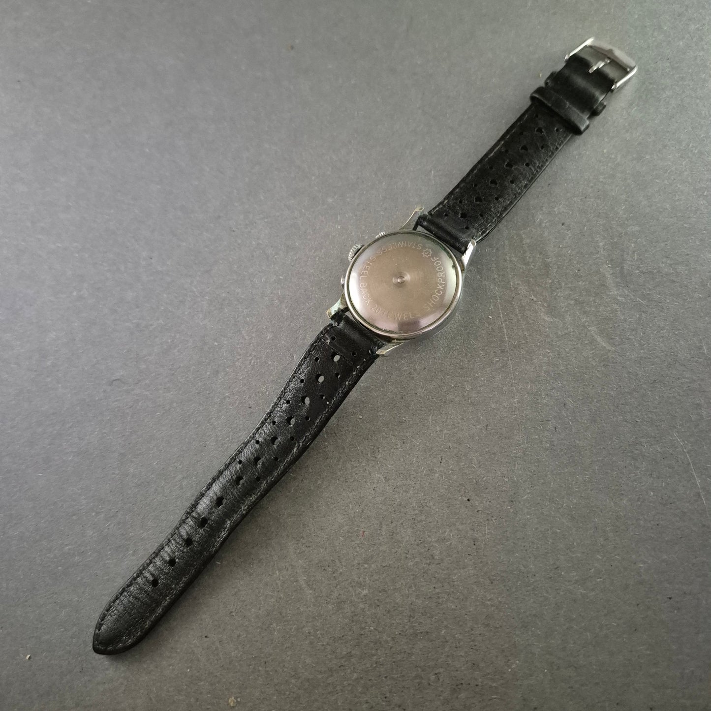 Vintage Junghans Minivox Herrenarmbanduhr – Mechanisch mit Alarmfunktion