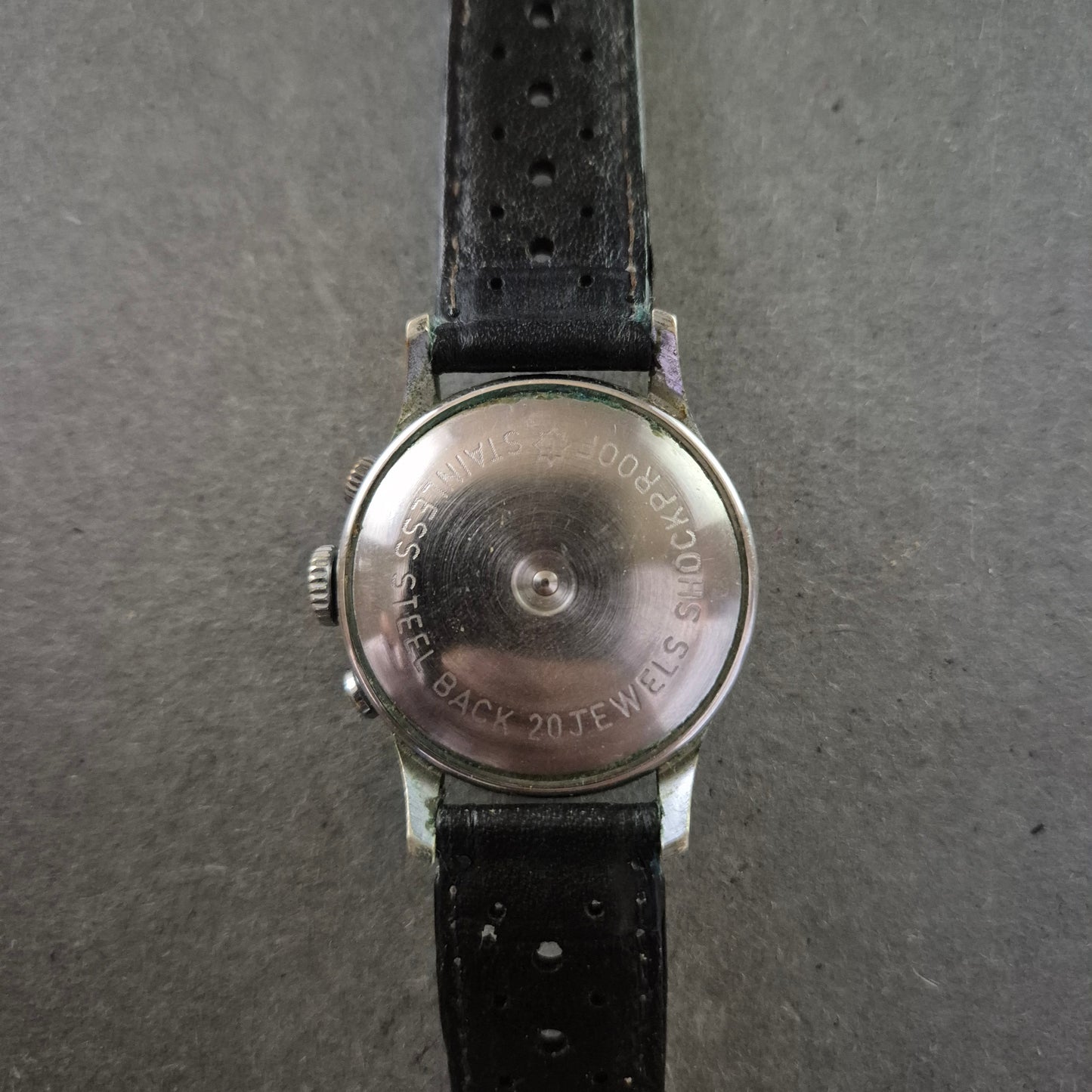 Vintage Junghans Minivox Herrenarmbanduhr – Mechanisch mit Alarmfunktion