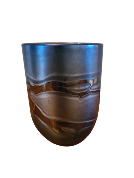 Phoenician Glass Malta Signiert Glas Schale Sammlerglas 13x9cm