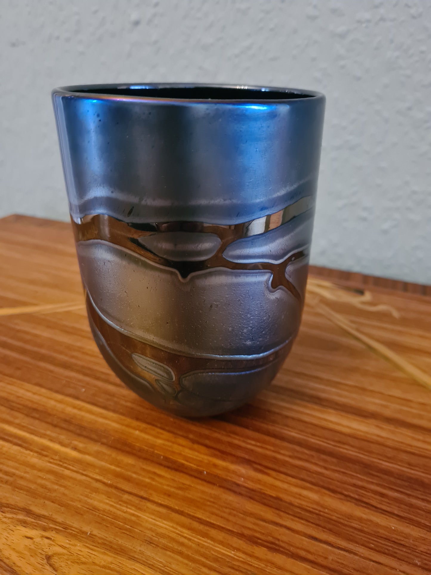 Phoenician Glass Malta Signiert Glas Schale Sammlerglas 13x9cm