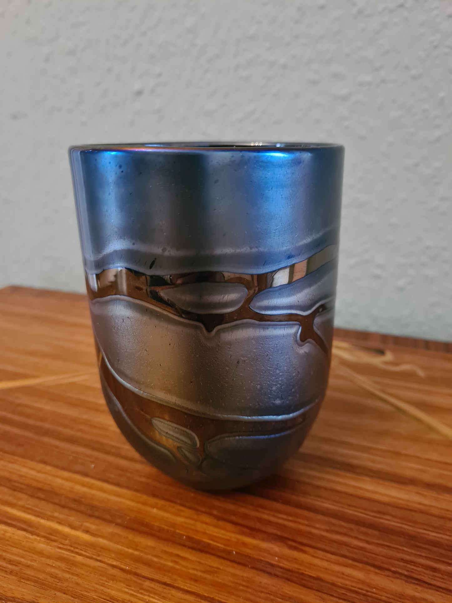 Phoenician Glass Malta Signiert Glas Schale Sammlerglas 13x9cm