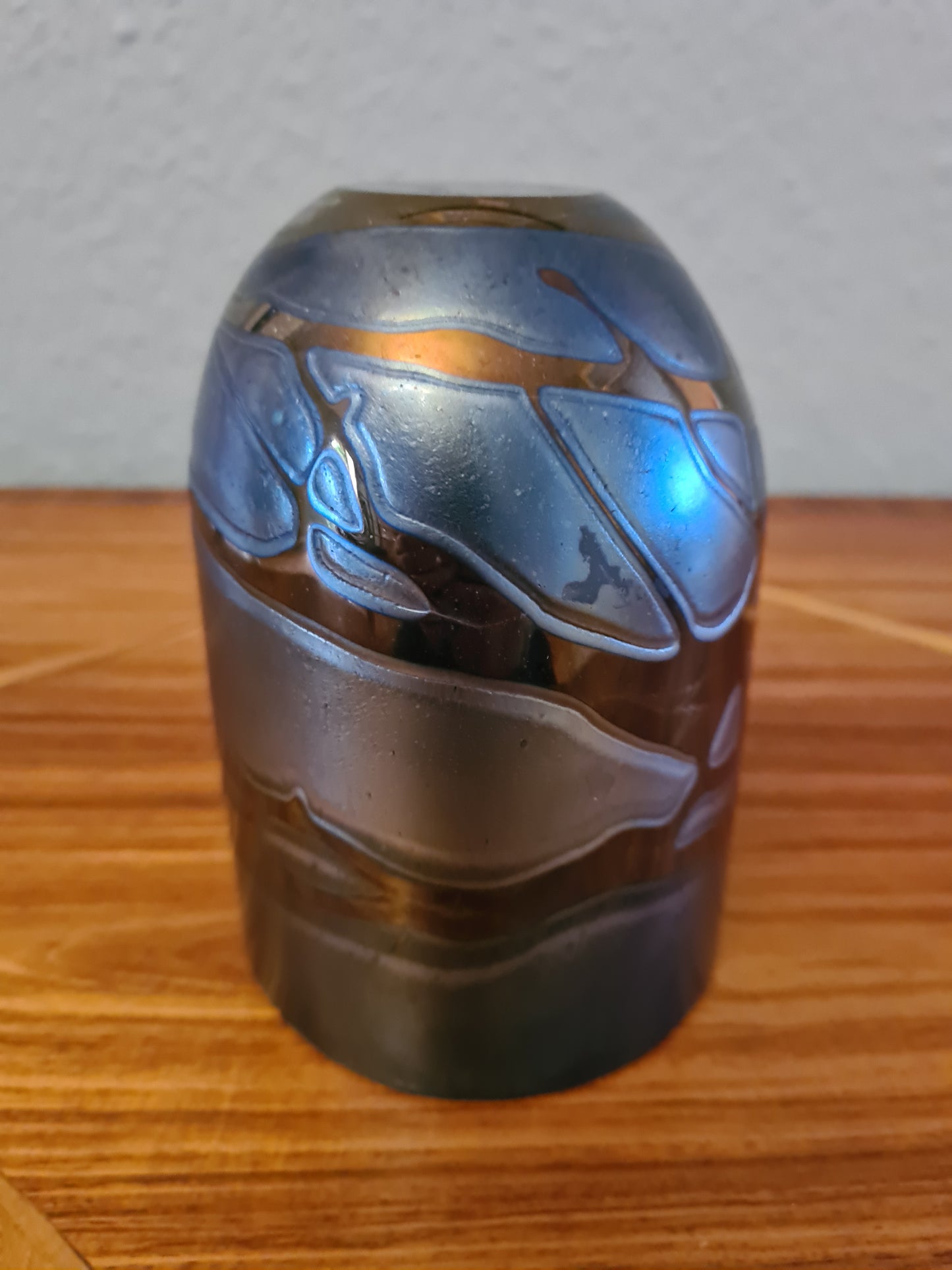 Phoenician Glass Malta Signiert Glas Schale Sammlerglas 13x9cm