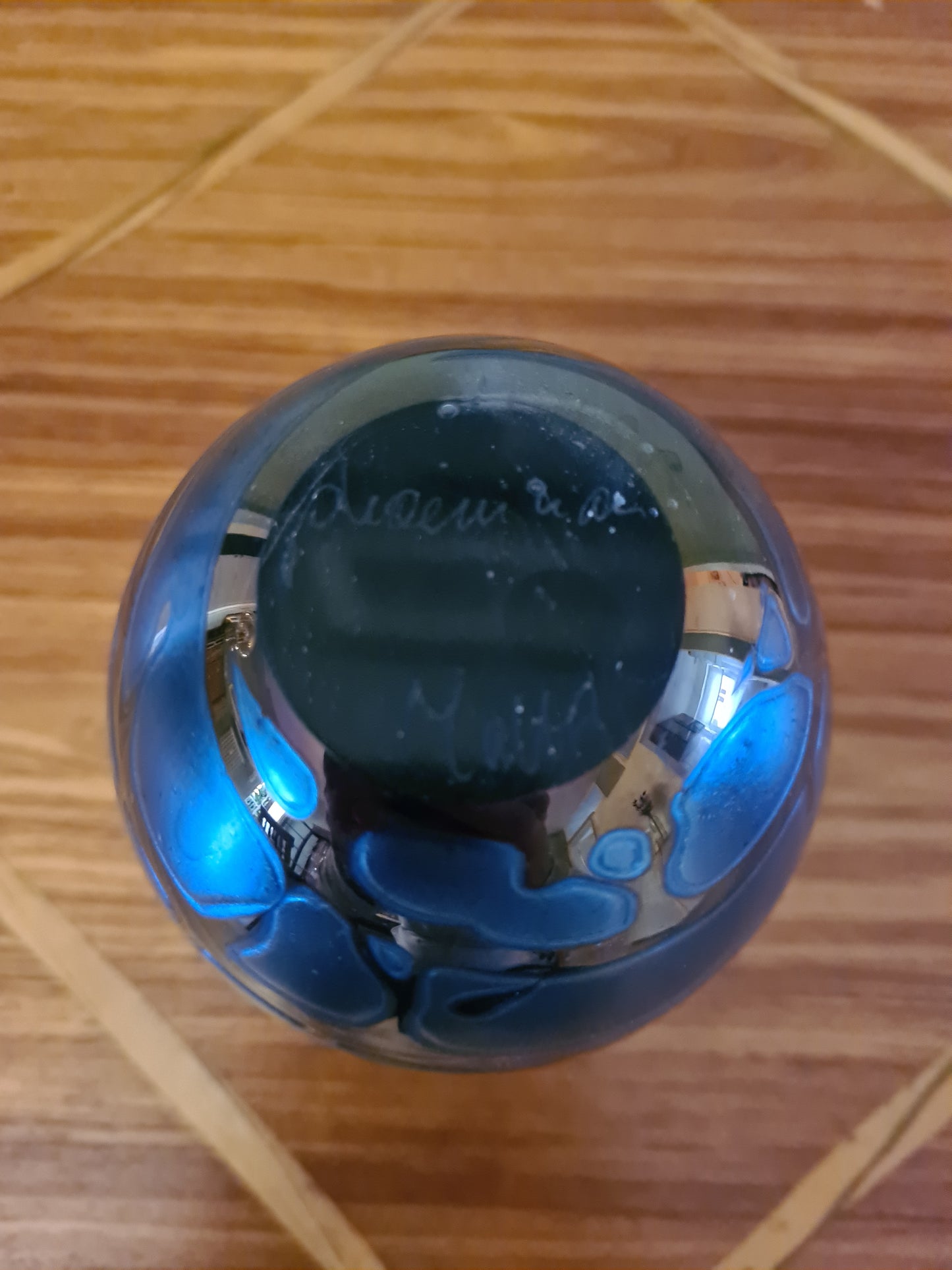 Phoenician Glass Malta Signiert Glas Schale Sammlerglas 13x9cm