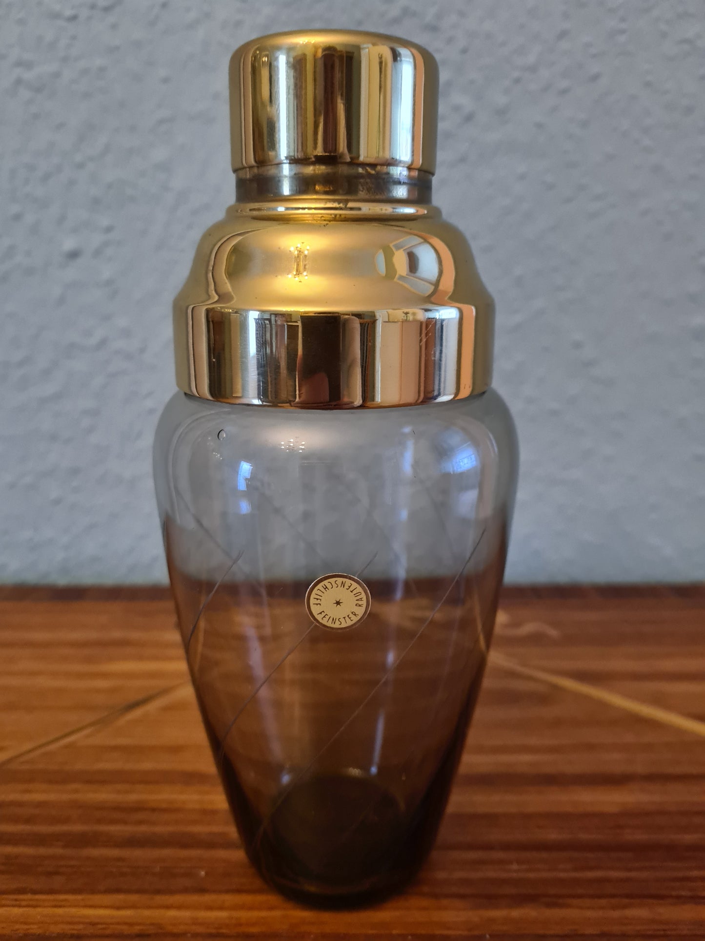 Rautenschliff Shaker Cocktailshaker MID CENTURY Glas 20x8cm