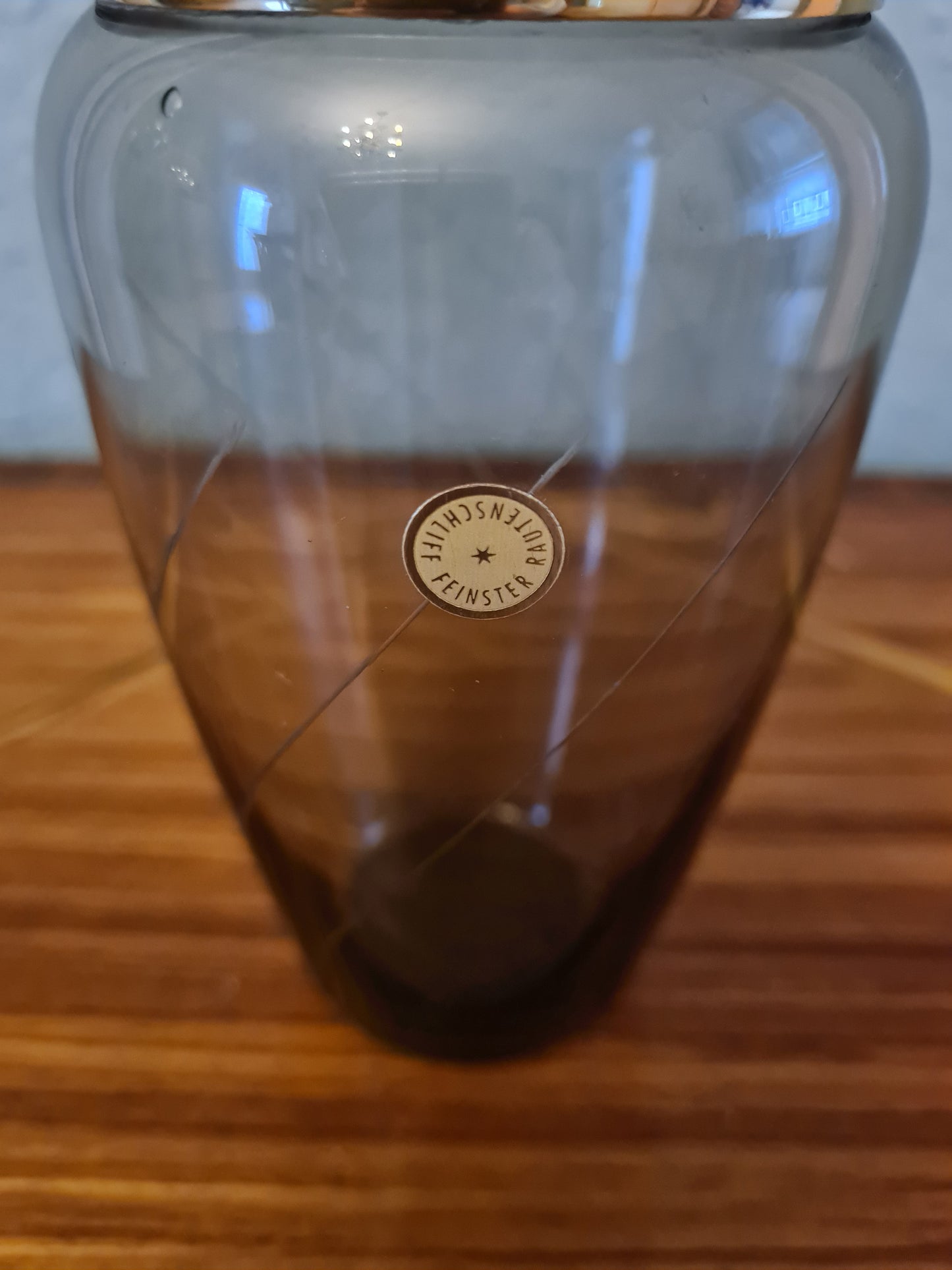 Rautenschliff Shaker Cocktailshaker MID CENTURY Glas 20x8cm