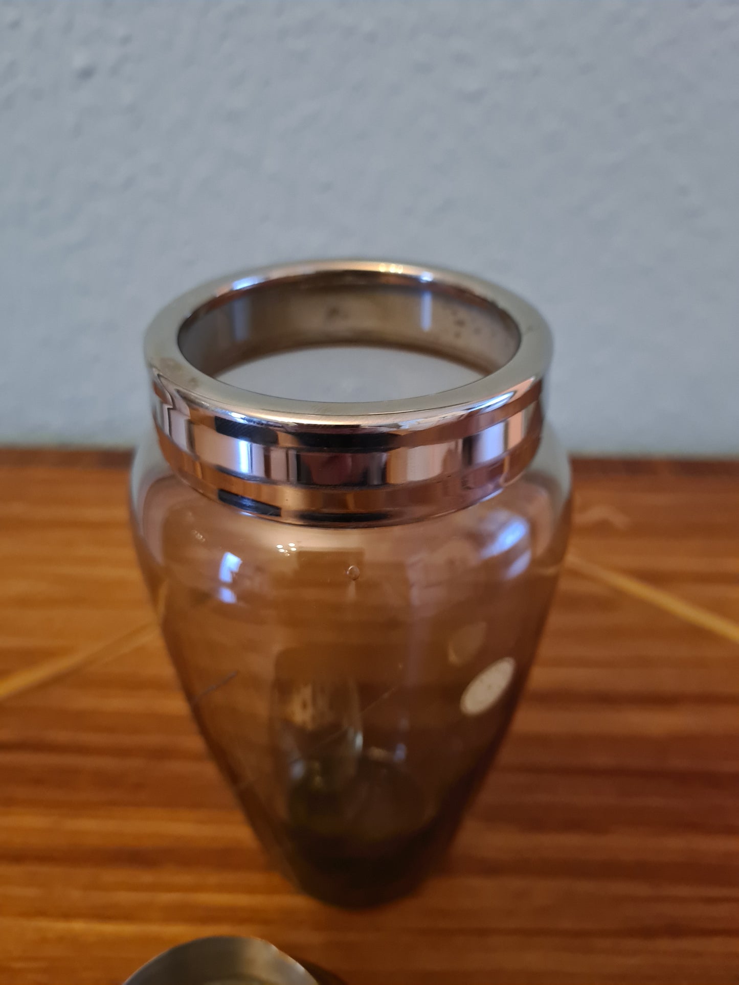 Rautenschliff Shaker Cocktailshaker MID CENTURY Glas 20x8cm