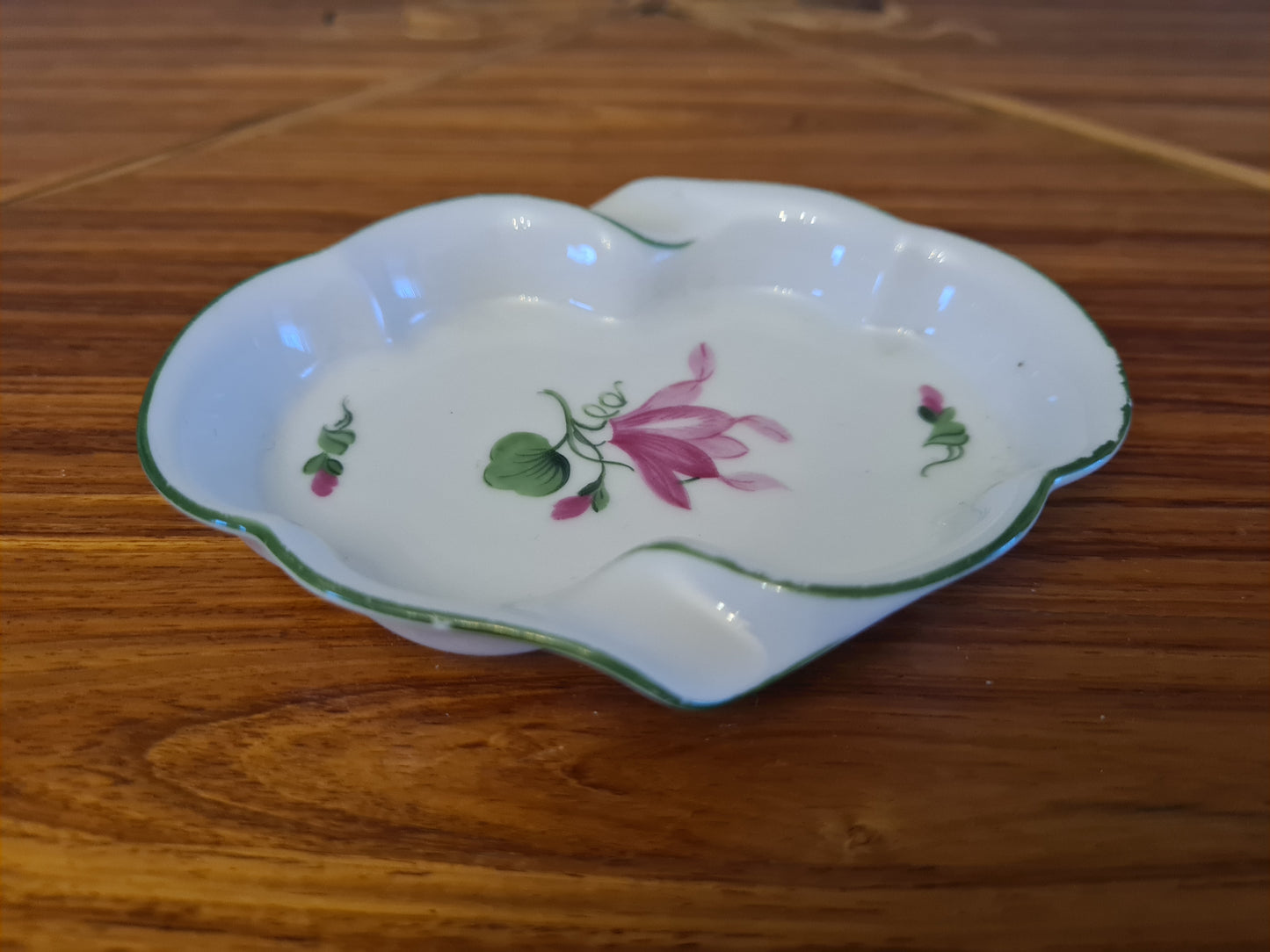 Augarten Wien Aschenbecher Porzellan Schale 11x9cm