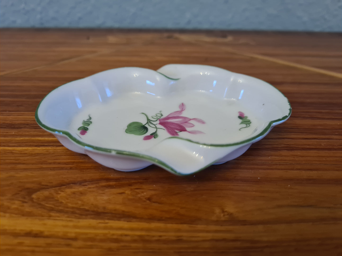 Augarten Wien Aschenbecher Porzellan Schale 11x9cm