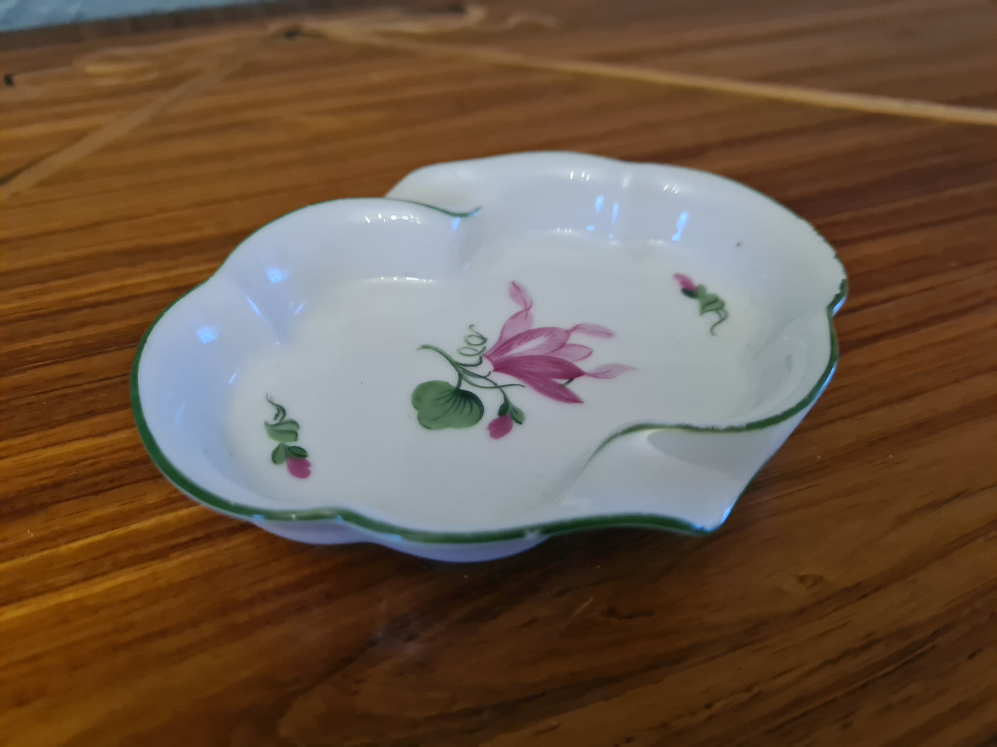 Augarten Wien Aschenbecher Porzellan Schale 11x9cm