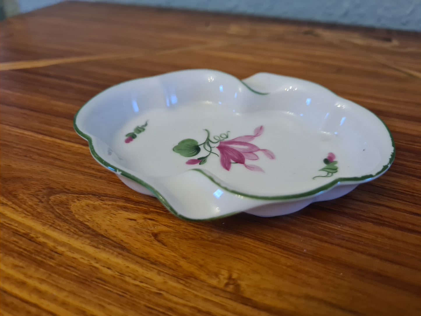 Augarten Wien Aschenbecher Porzellan Schale 11x9cm