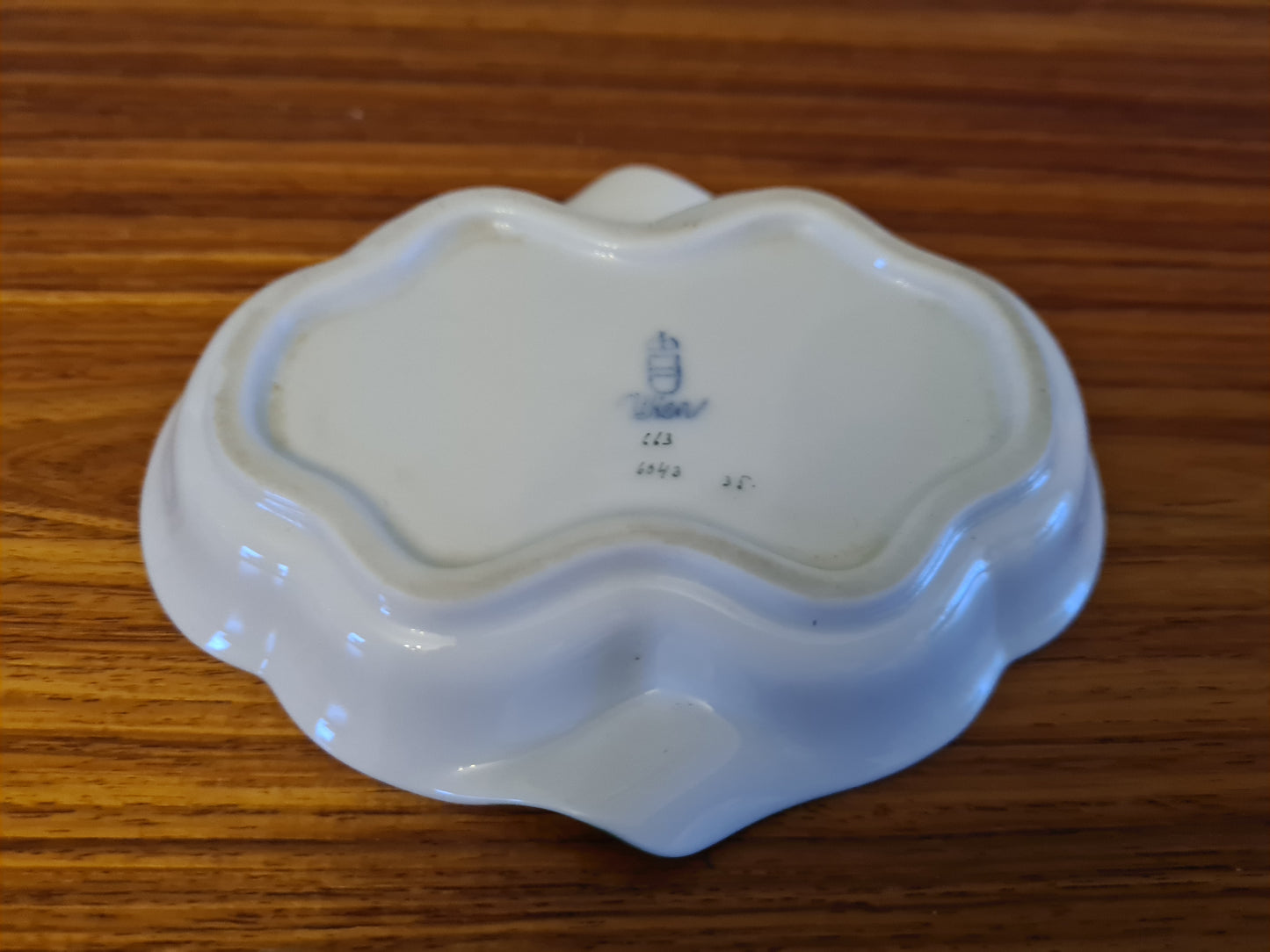 Augarten Wien Aschenbecher Porzellan Schale 11x9cm