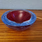 Vintage Muranoglas Schale Midcentury Design 15x6 cm