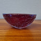 Vintage Muranoglas Schale Midcentury Design 15x6 cm