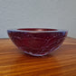 Vintage Muranoglas Schale Midcentury Design 15x6 cm