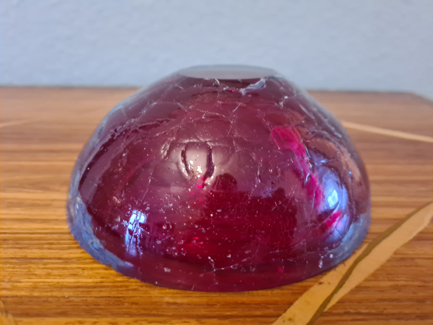 Vintage Muranoglas Schale Midcentury Design 15x6 cm