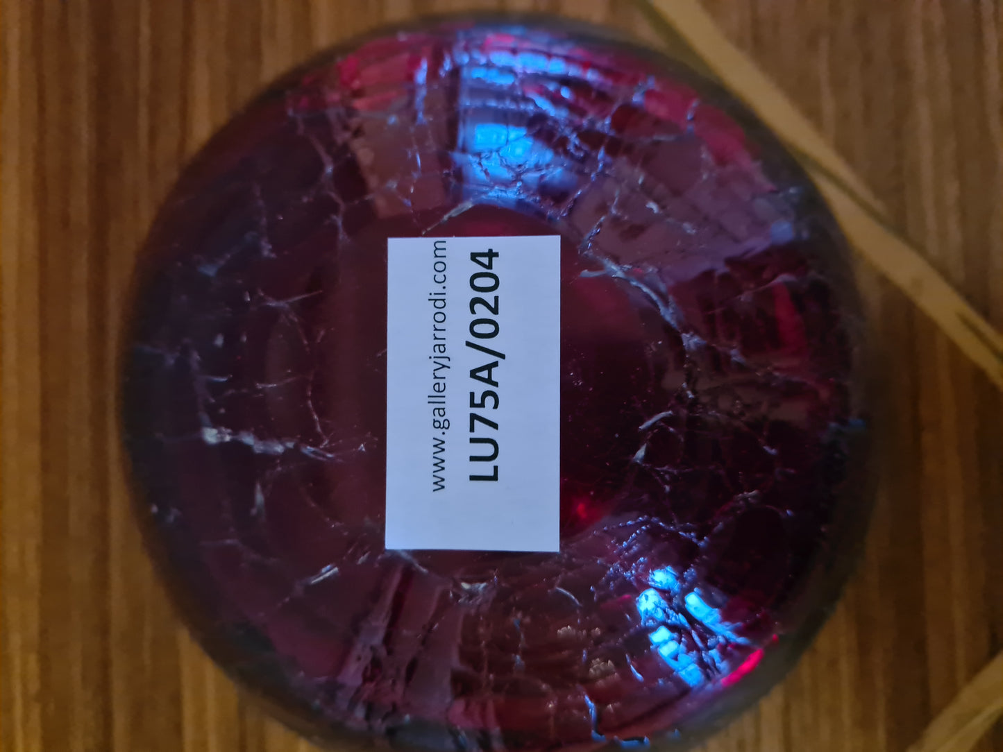 Vintage Muranoglas Schale Midcentury Design 15x6 cm