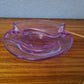 Vintage Alexandrit Glas Schale Aschenbecher 17x5cm