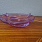 Vintage Alexandrit Glas Schale Aschenbecher 17x5cm