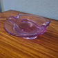Vintage Alexandrit Glas Schale Aschenbecher 17x5cm
