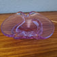 Vintage Alexandrit Glas Schale Aschenbecher 17x5cm