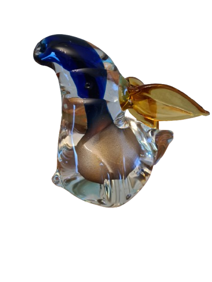 Vintage Murano Glasfigur 13x10 cm