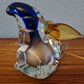 Vintage Murano Glasfigur 13x10 cm