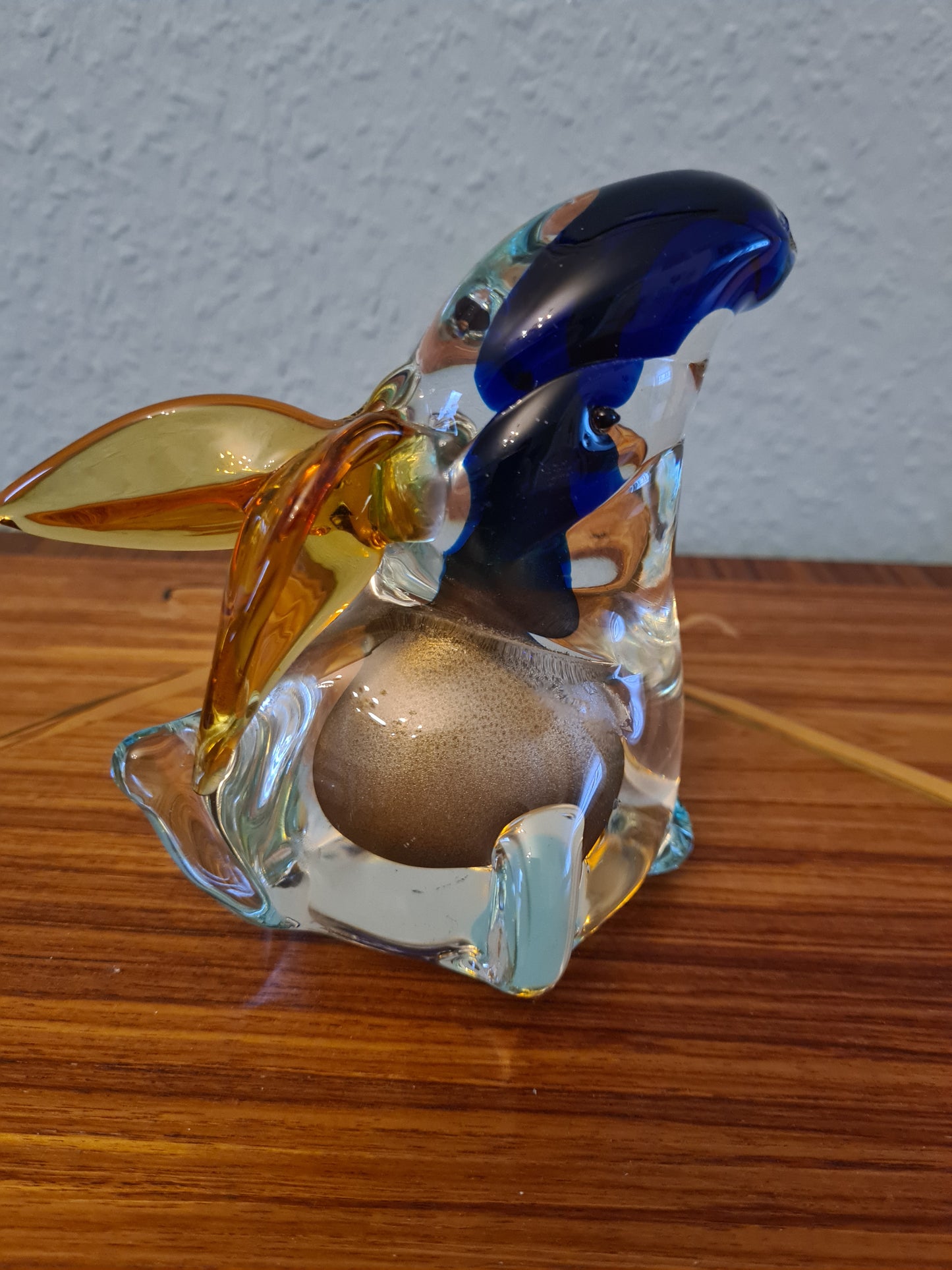 Vintage Murano Glasfigur 13x10 cm