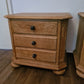 2 Stück Nachttisch Nachtschränkchen massiv Holz Landhaus 55x60cm
