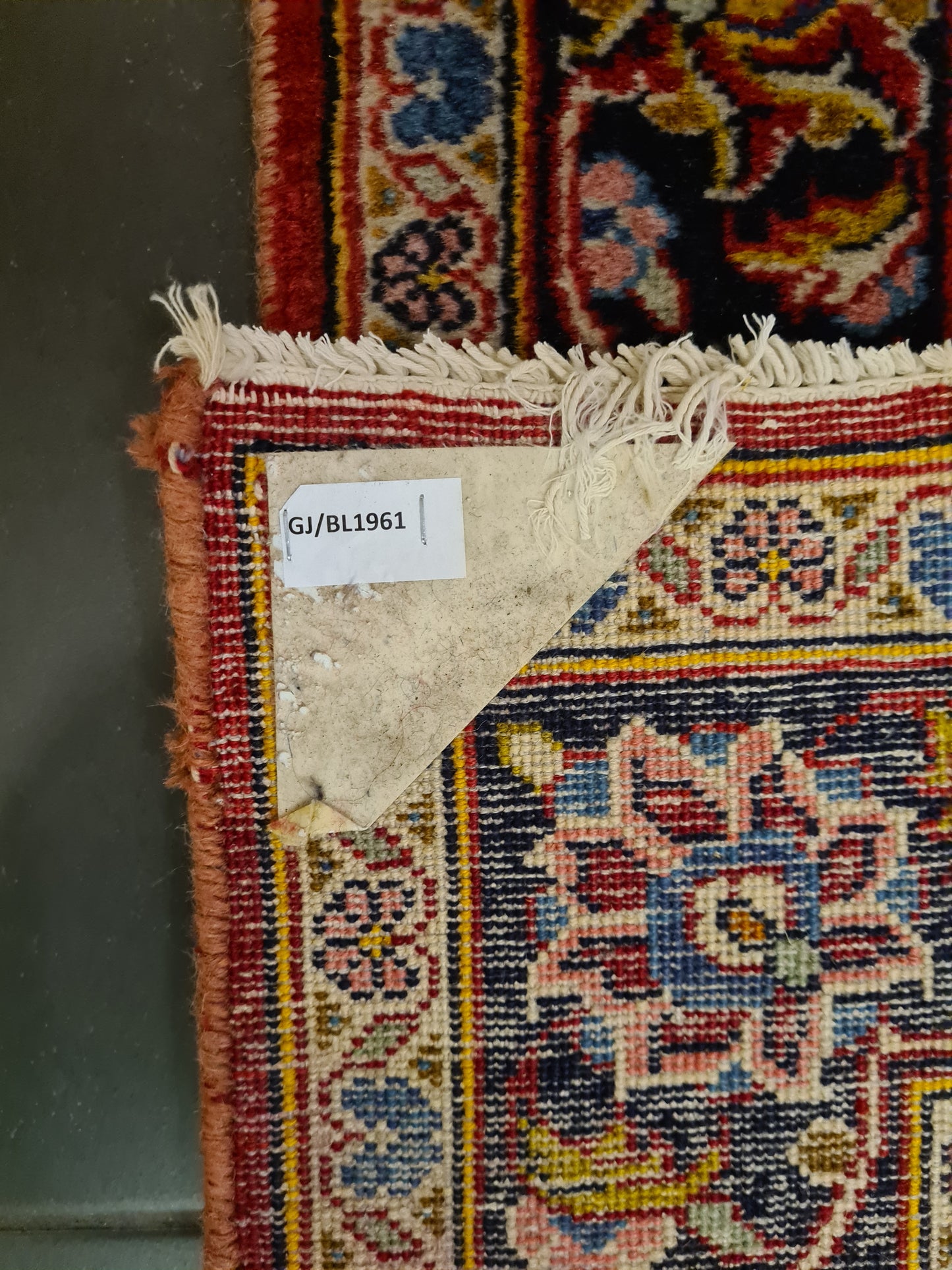 Perserteppich Orientteppich Handgeknüpfer Teppich Keshan 300x100cm