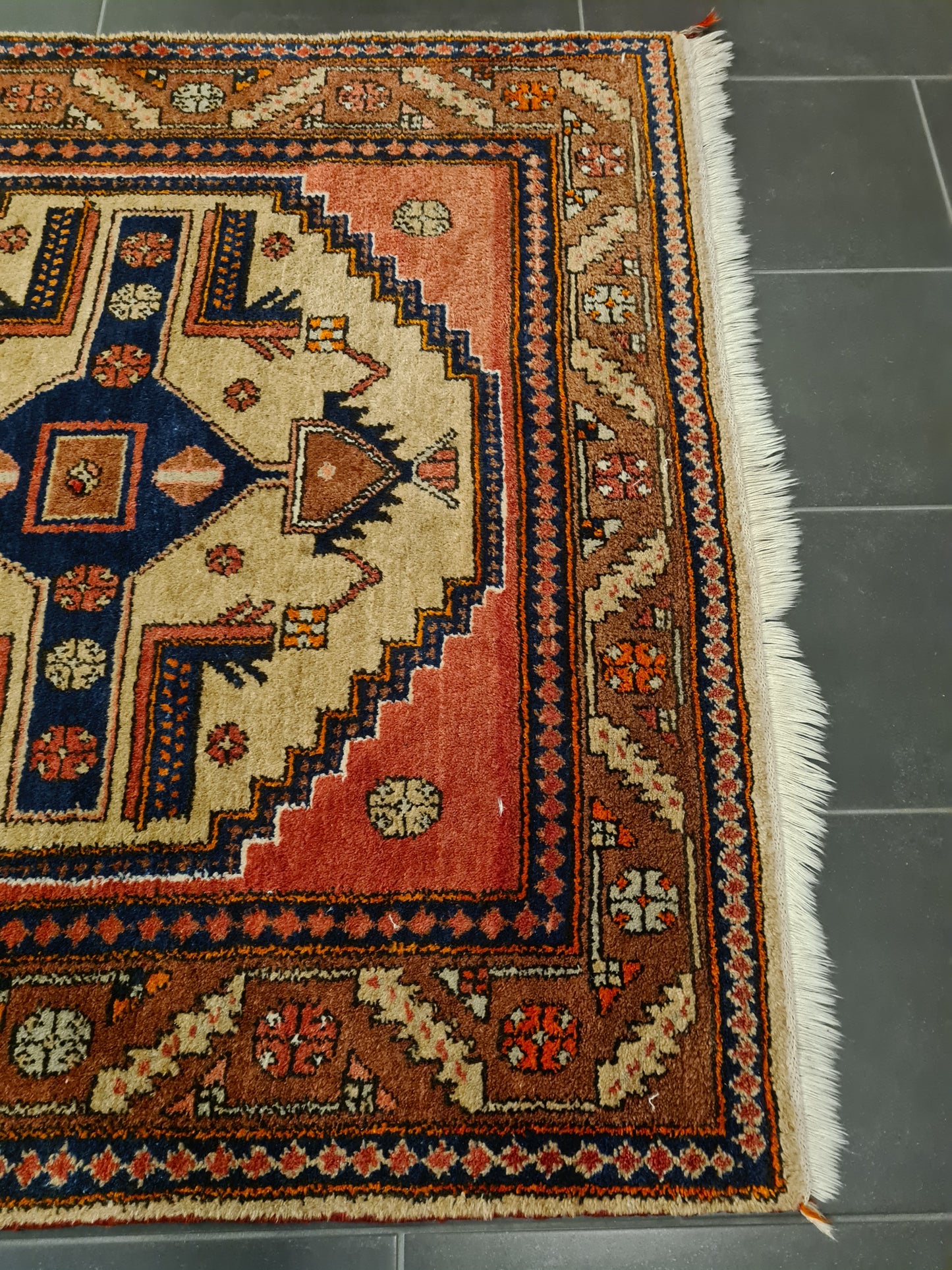 Perserteppich Orientteppich Handgeknüpfter Teppich Malaya 220x130cm