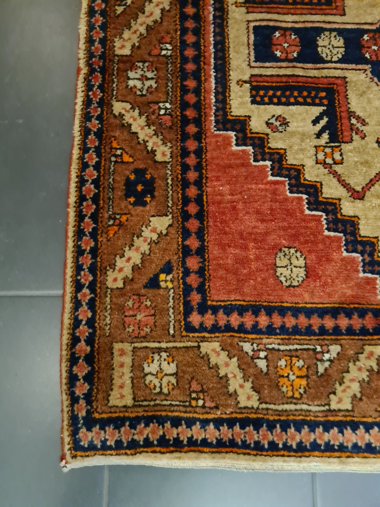 Perserteppich Orientteppich Handgeknüpfter Teppich Malaya 220x130cm