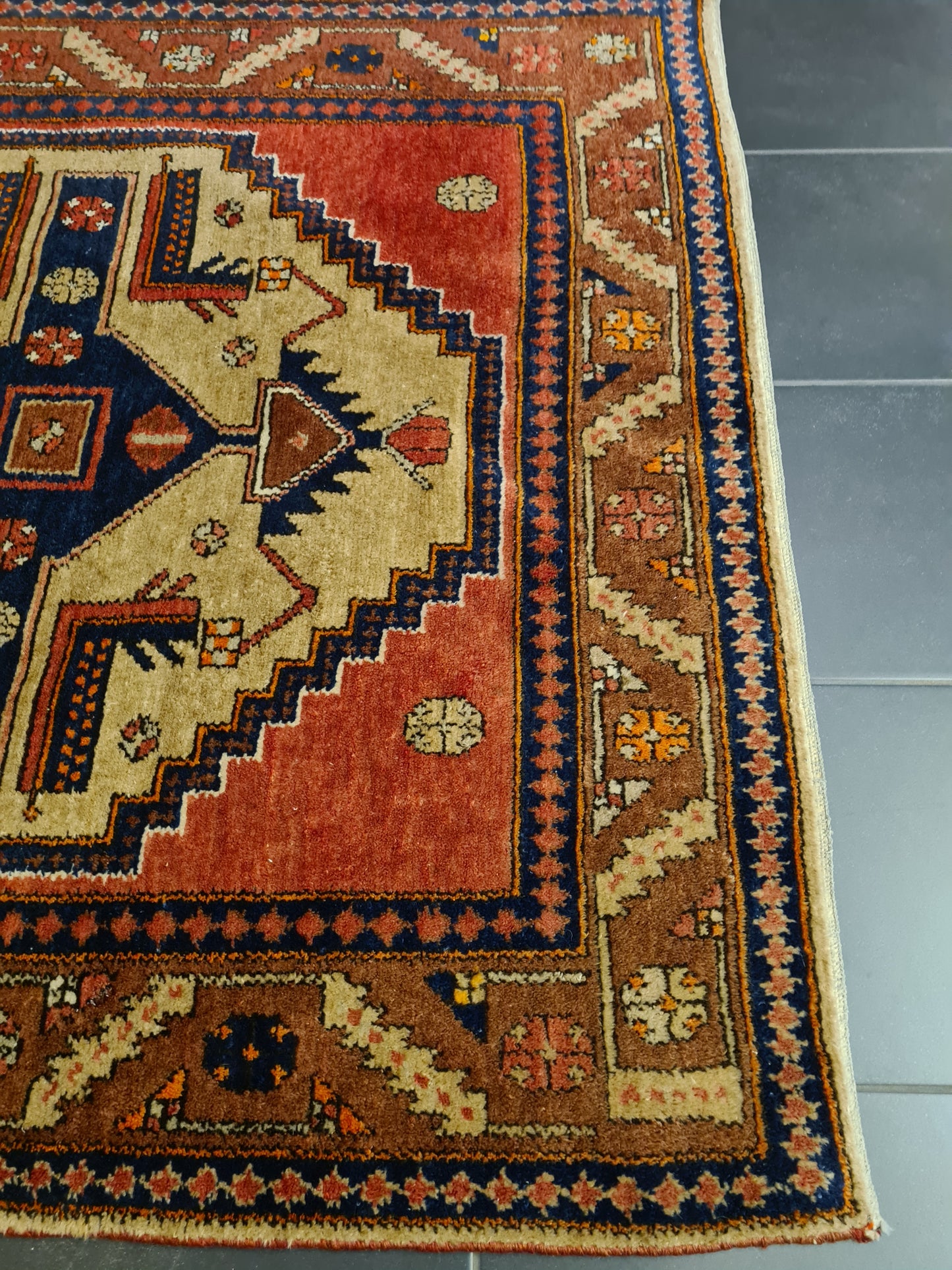 Perserteppich Orientteppich Handgeknüpfter Teppich Malaya 220x130cm