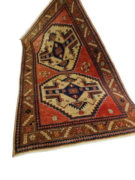 Perserteppich Orientteppich Handgeknüpfter Teppich Malaya 220x130cm