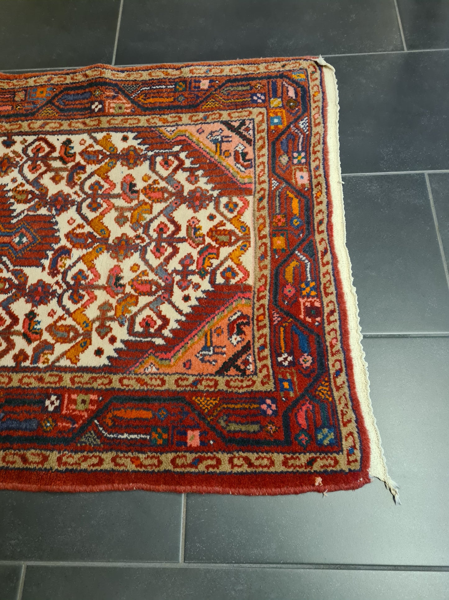 Perserteppich Orientteppich Handgeknüpfter Teppich Malaya 290x80cm