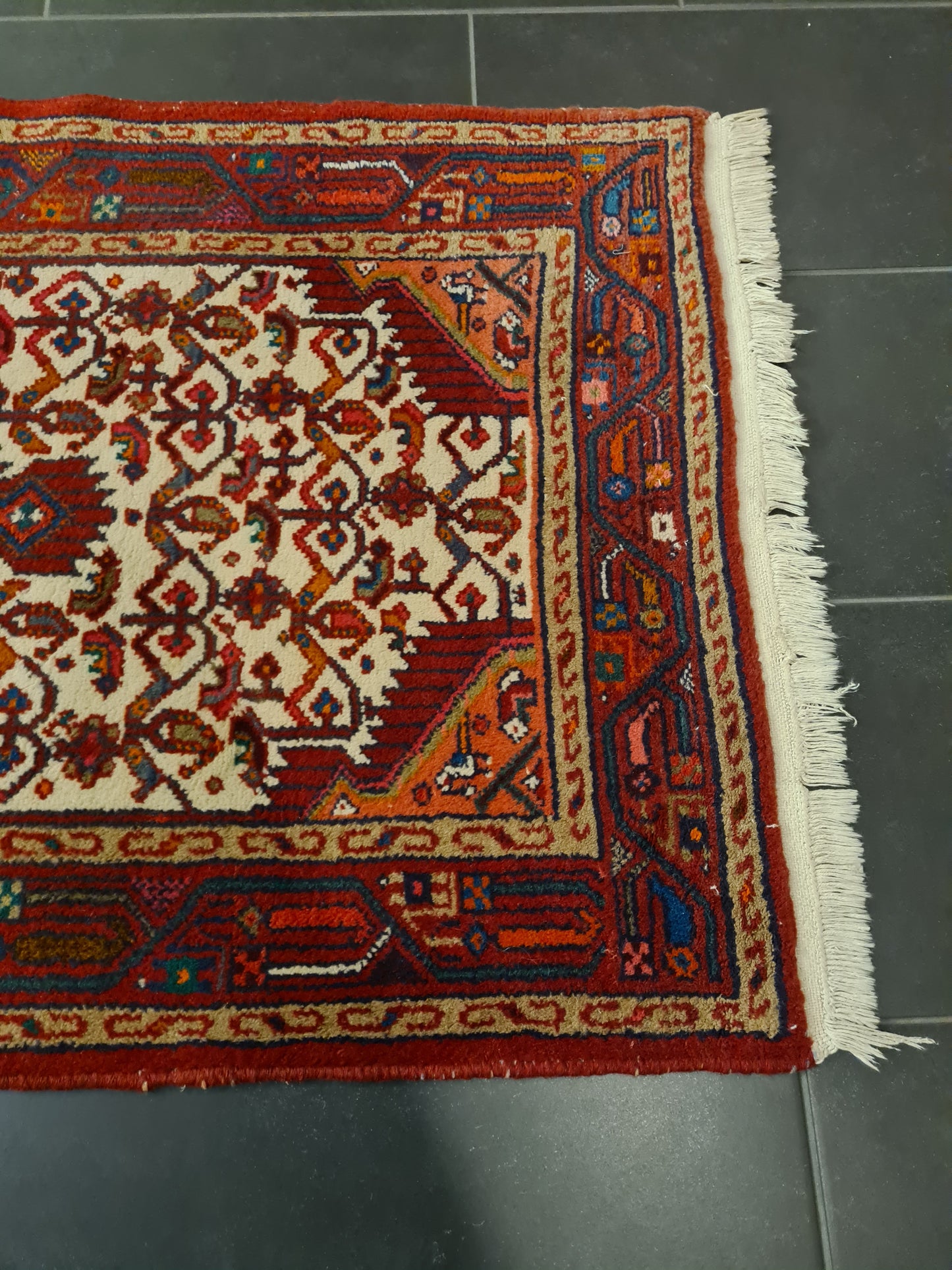 Perserteppich Orientteppich Handgeknüpfter Teppich Malaya 290x80cm