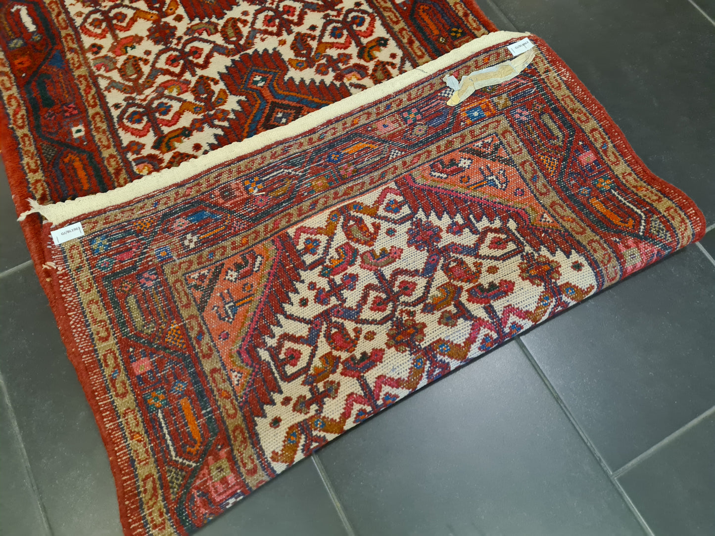 Perserteppich Orientteppich Handgeknüpfter Teppich Malaya 290x80cm
