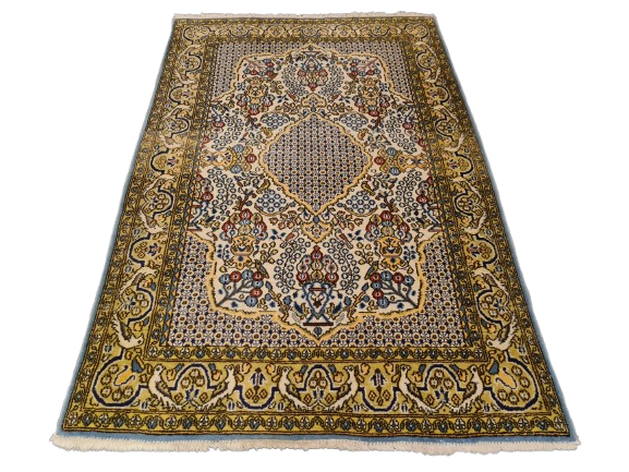 Perserteppich Orientteppich Handgeknüpfter Teppich Ghoum 160x110cm